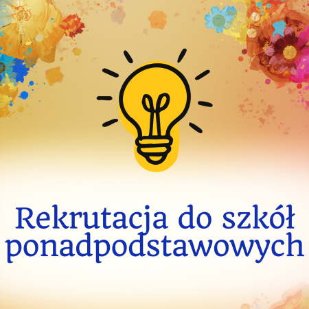 Ósmoklasiści - rekrutacja do szkół ponadpodstawowch