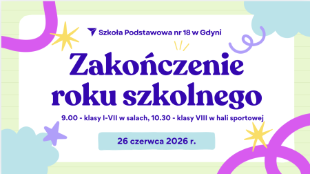 Zakończenie roku szkolnego